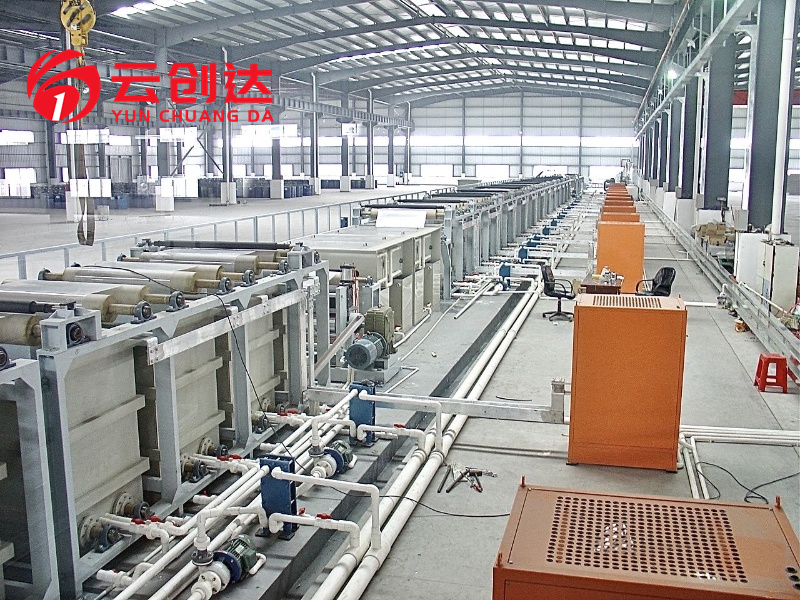 Aluminum coil oxidation equipment